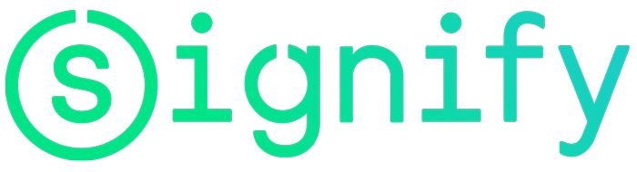 Signify Logo Footer